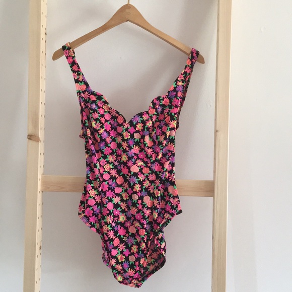 Vintage Other - 3/$18 Vintage 80’s Era Neon One Piece Swimsuit.